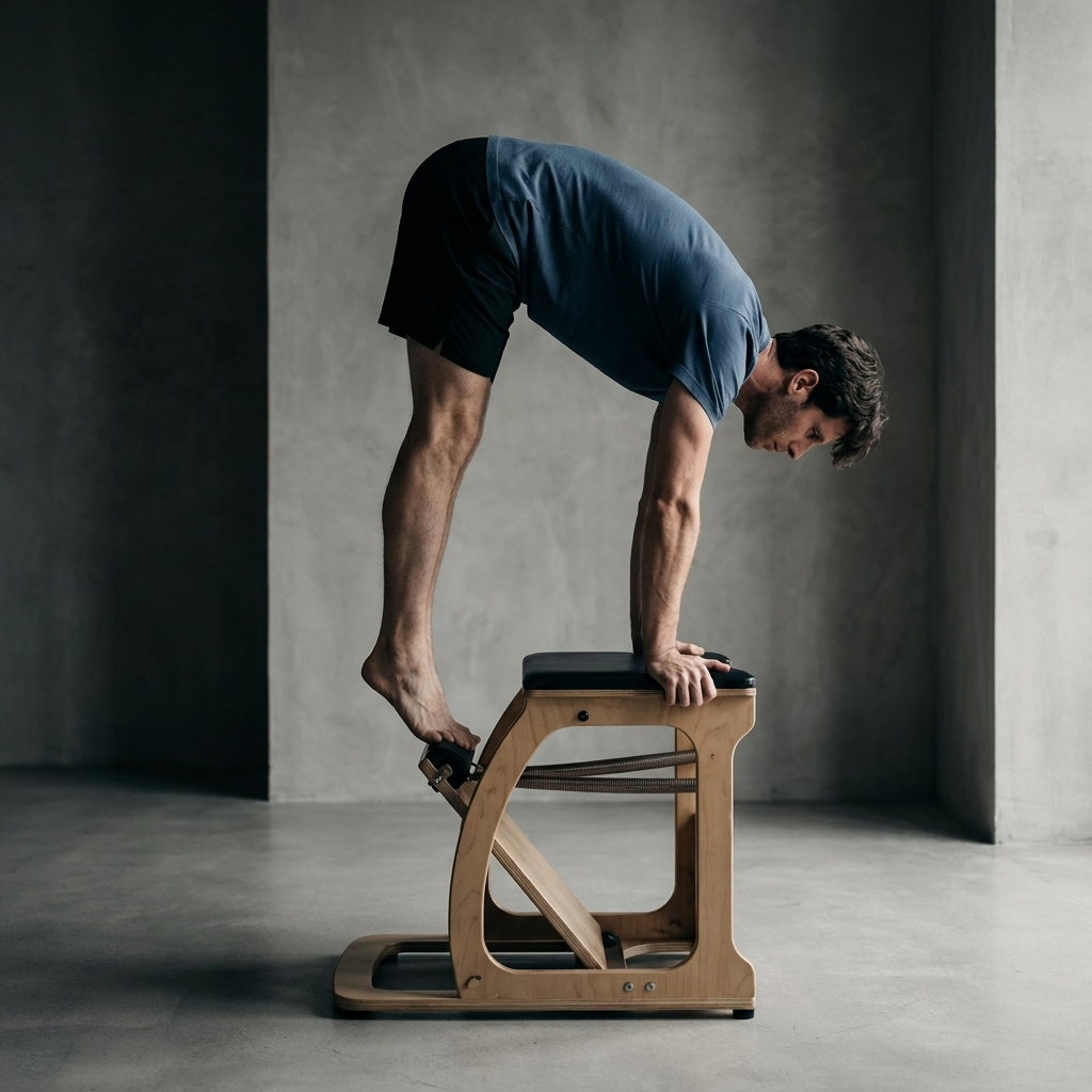 Pike on the Wunda Chair, strength through length